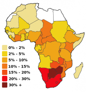 Aids in Africa (Wiki Commons)